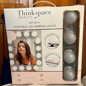 Thinkspace set of 4 portable LED Mirror Lights